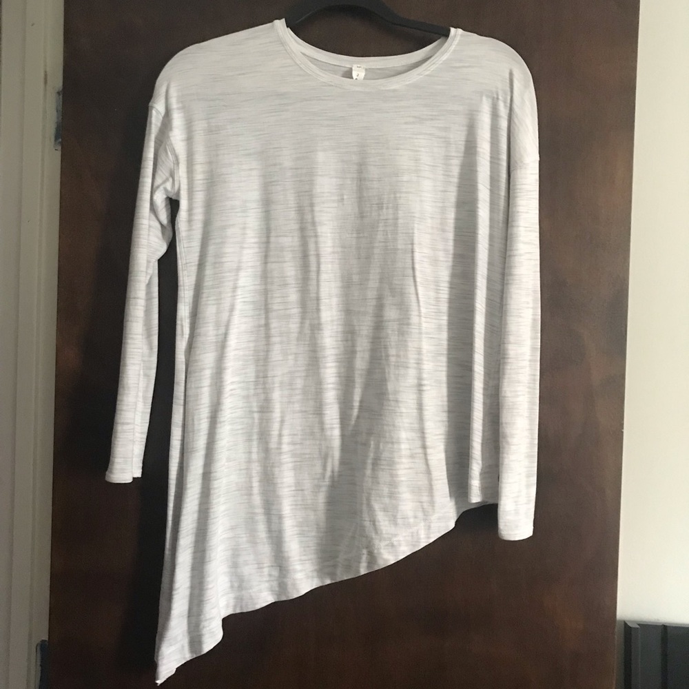 Lululemon Long-Sleeve Asymmetrical Top